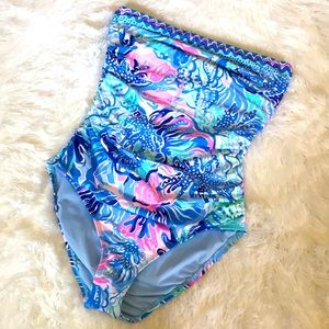 Lilly Pulitzer 1-piece Bathing Suit Size 8